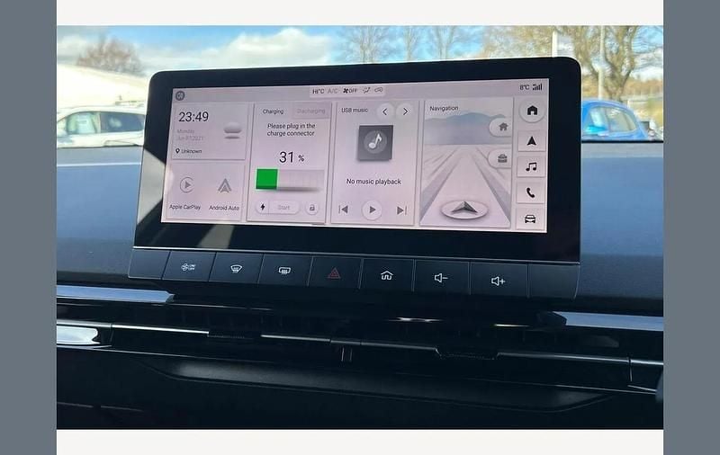 Ny MG MG4 EV Trophy 147 kW (200 HK) 2026 Vit Halvkombi