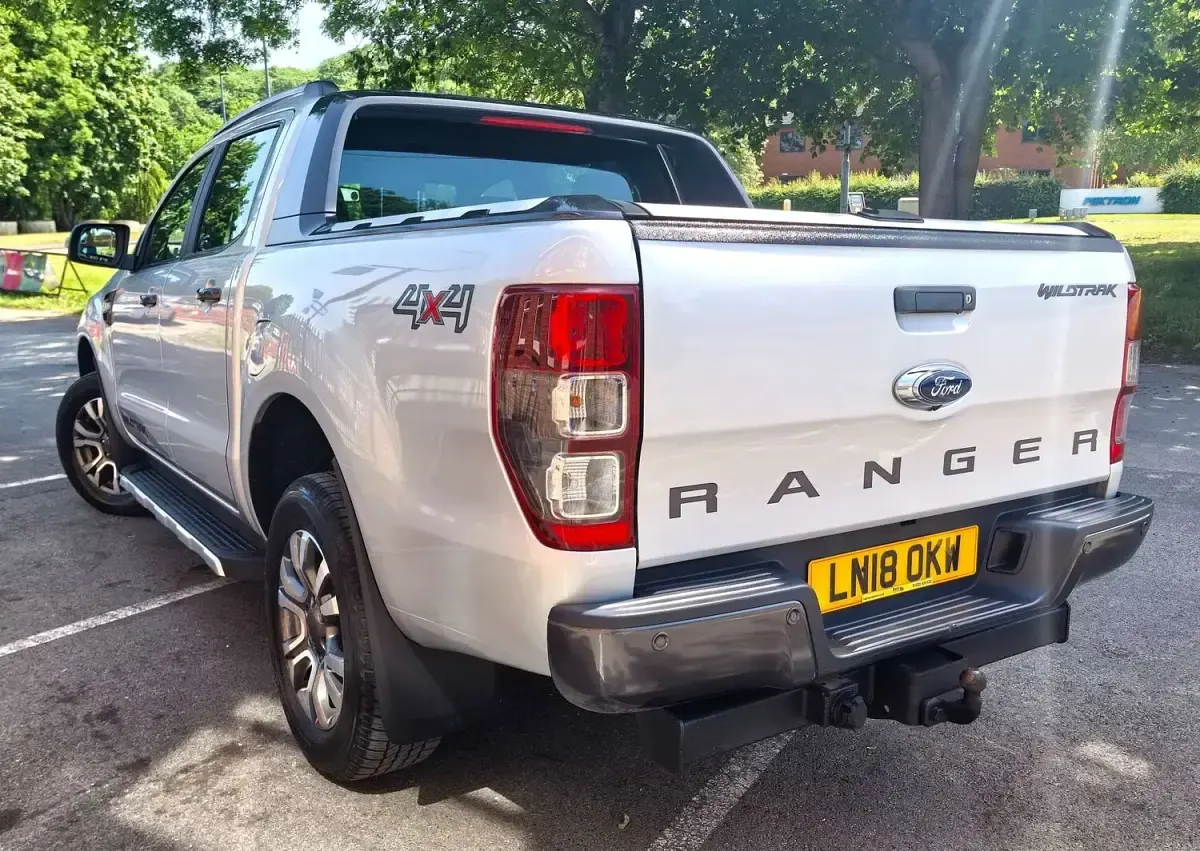 Used Ford Ranger Wildtrack 200 HP (147 kW) 2018 Silver Pickup