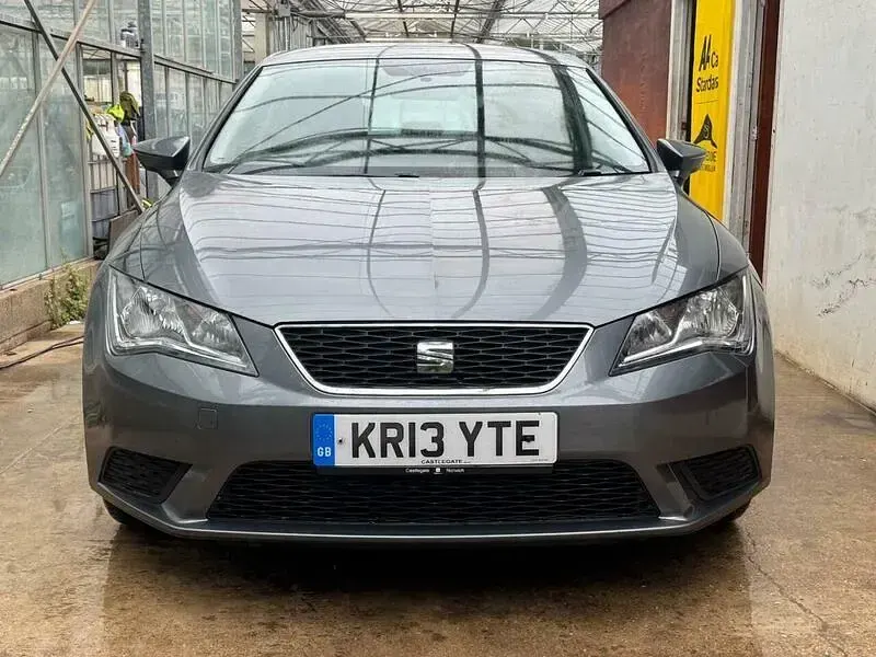 Used Seat Leon 110 HP (80 kW) 2013 Grey Hatchback