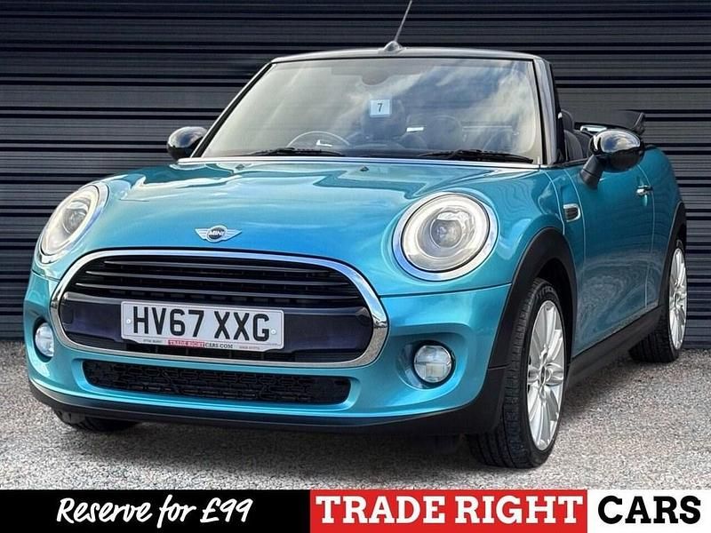 Blue Used 2017 Mini Cooper Cabriolet Chili Cabriolet | £8,690 (Fair price) - Image 1/4