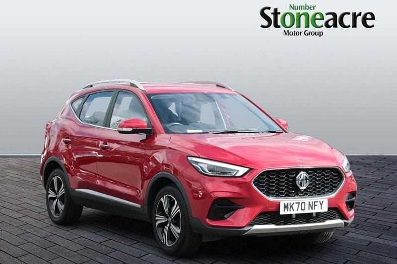 Red Used 2021 MG ZS Excite Sedan | £10,495 (Good price) - Image 1/1
