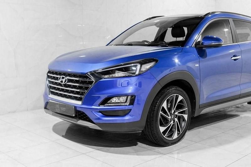 Used Hyundai Tucson Premium SE 136 HP (100 kW) 2019 Blue SUV
