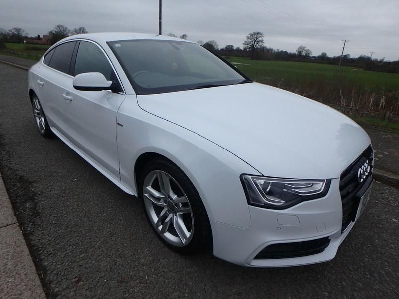 Used Audi A5 S-Line 2025 White Hatchback