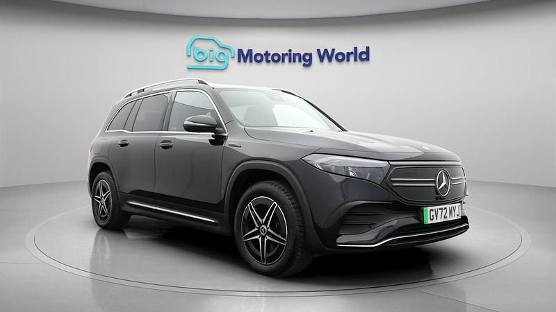 Used 2023 Mercedes EQB350 AMG line SUV | £24,200 (Good price) - Image 1/4