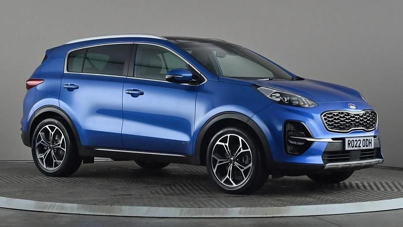 Used Kia Sportage GT-Line S 134 HP (98 kW) 2022 Blue SUV