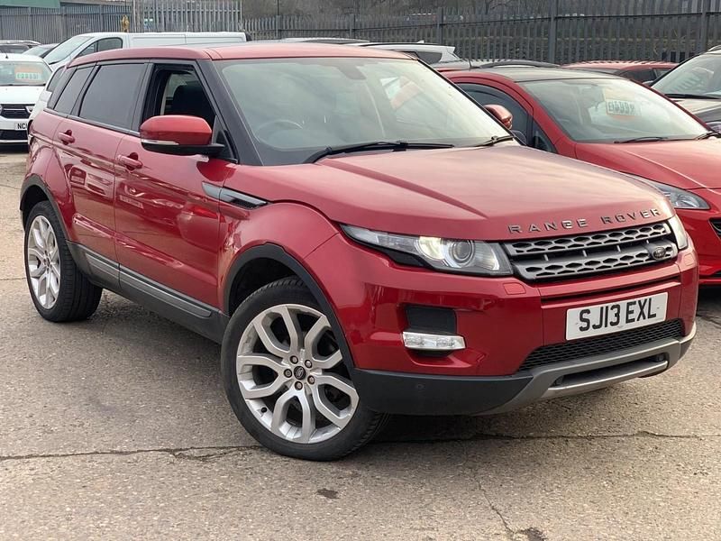 Red Used 2013 Land Rover Range Rover evoque Pure Estate | £8,999 (Good price) - Image 1/4