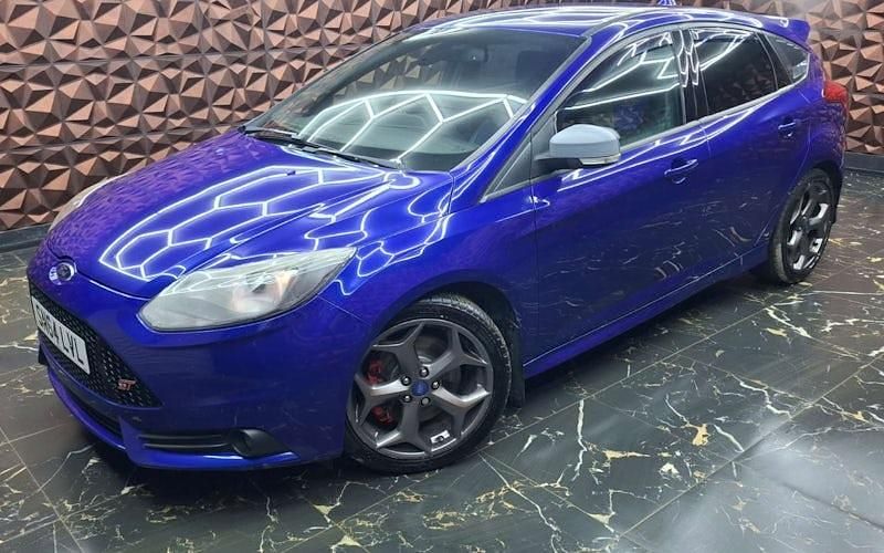 Used Ford Focus ST 250 HP (183 kW) 2014 Blue Hatchback