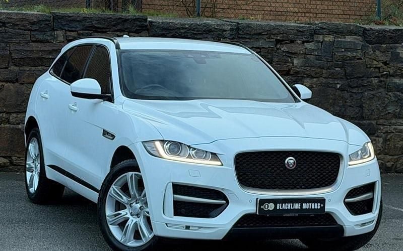 Used Jaguar F-Pace R-Sport 180 HP (132 kW) 2018 White SUV