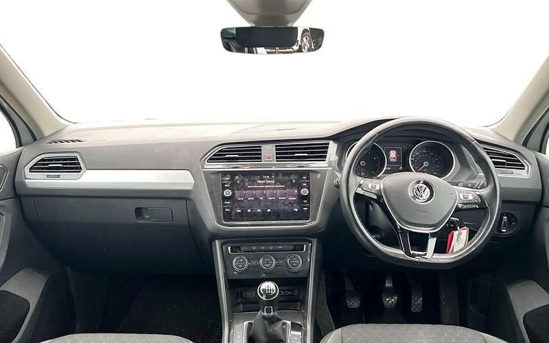 Used VW Tiguan SE 125 HP (91 kW) 2019 White SUV