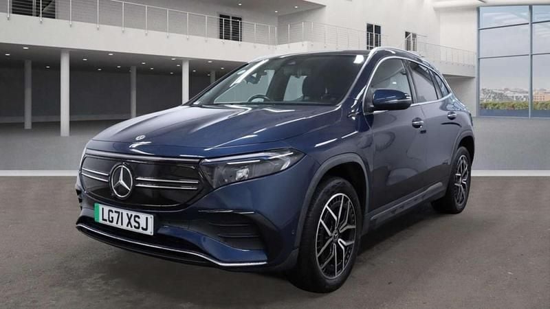 Blue Used 2021 Mercedes EQA250 AMG Line Premium SUV | £18,333 (Super price) - Image 1/3