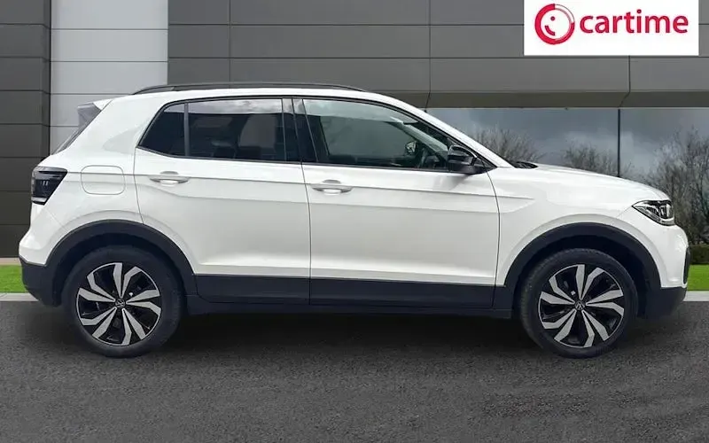 Used VW T-Cross Black Edition 115 HP (84 kW) 2024 White SUV