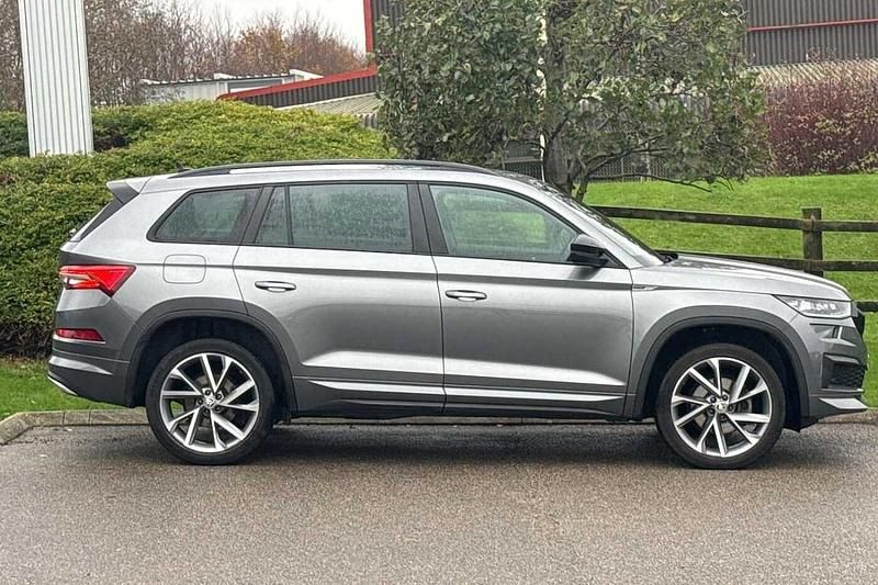Used Skoda Kodiaq SportLine 110 HP (80 kW) 2023 Graphite grey metallic SUV