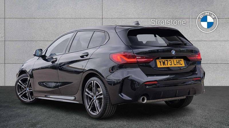 Used BMW 118 M Sport 134 HP (98 kW) 2023 Black Hatchback
