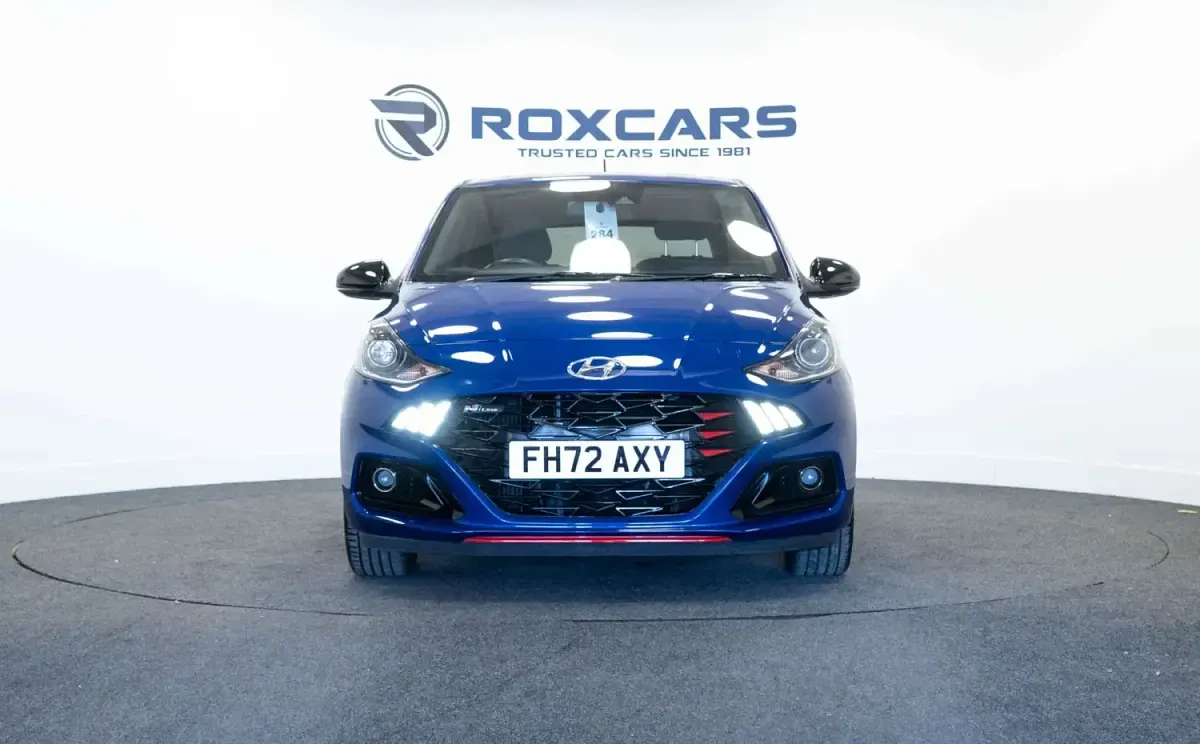 Gebraucht Hyundai i10 N Line 100 PS (73 kW) 2023 Blau Kleinwagen