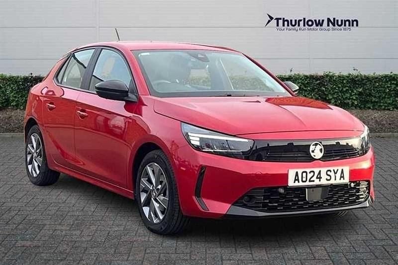 Used Vauxhall Corsa Design Edition 75 HP (55 kW) 2024 Crimson red Hatchback