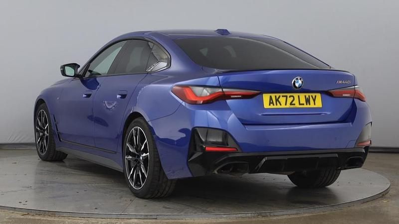 Used BMW M440 M Sport 369 HP (271 kW) 2022 Blue Sedan