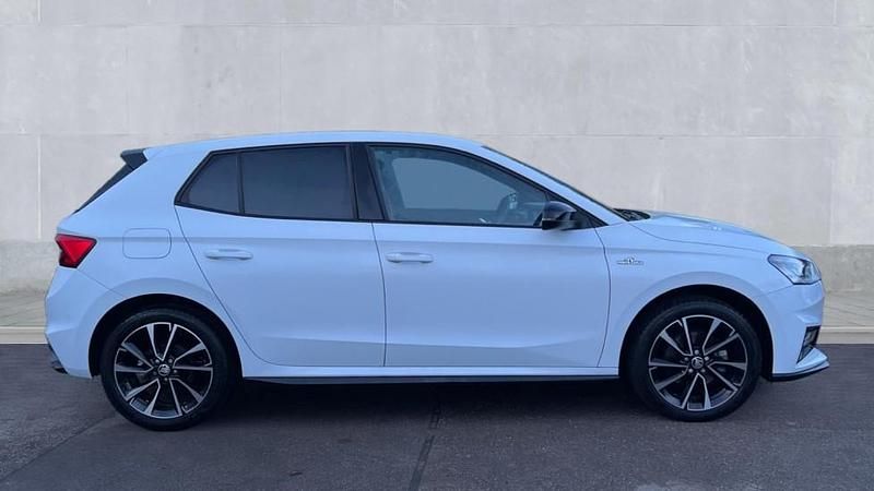 Used Skoda Fabia Monte Carlo 150 HP (110 kW) 2024 Moon white metallic Hatchback