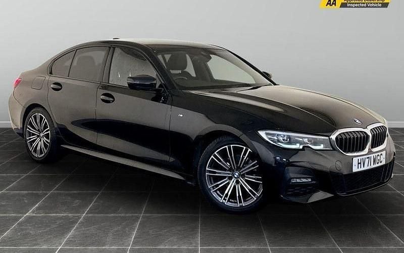 Black Used 2021 BMW 320 M Sport Sedan | £14,995 (Fair price) - Image 1/2