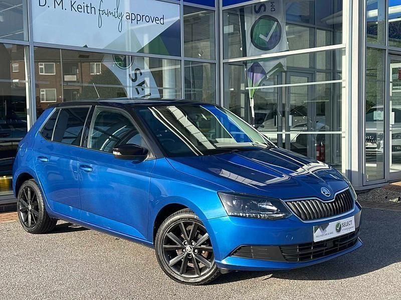 Blue Used 2018 Skoda Fabia Colour Edition Hatchback | £8,095 (Fair price) - Image 1/4
