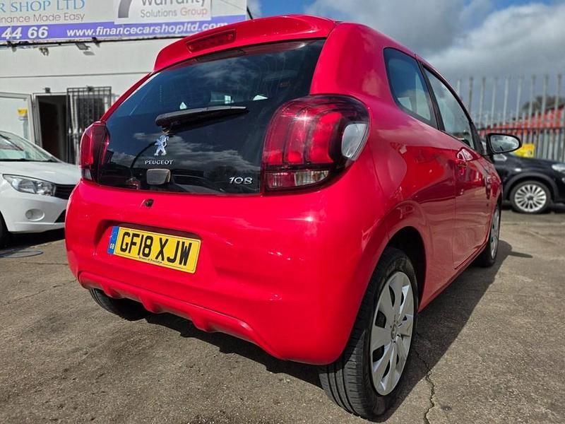 Used Peugeot 108 Active 2018 Red Hatchback