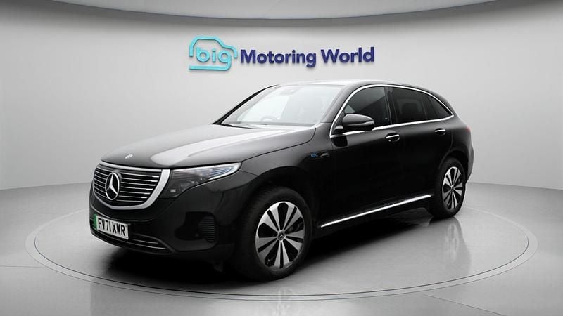 Used Mercedes EQC400 300 kW (408 HP) 2022 Black SUV