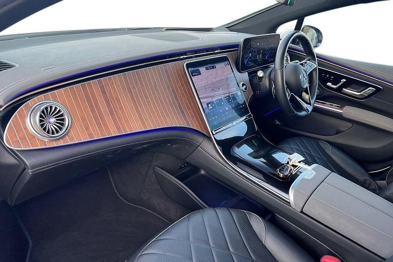 Used Mercedes EQS450+ Exclusive Luxury 244 kW (333 HP) 2022 Diamond white Sedan