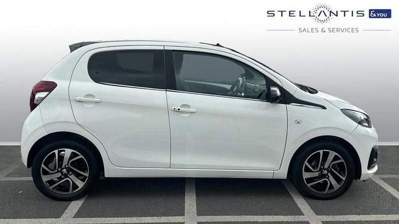 White Used 2021 Peugeot 108 Allure Hatchback | £9,466 (Fair price) - Image 1/4