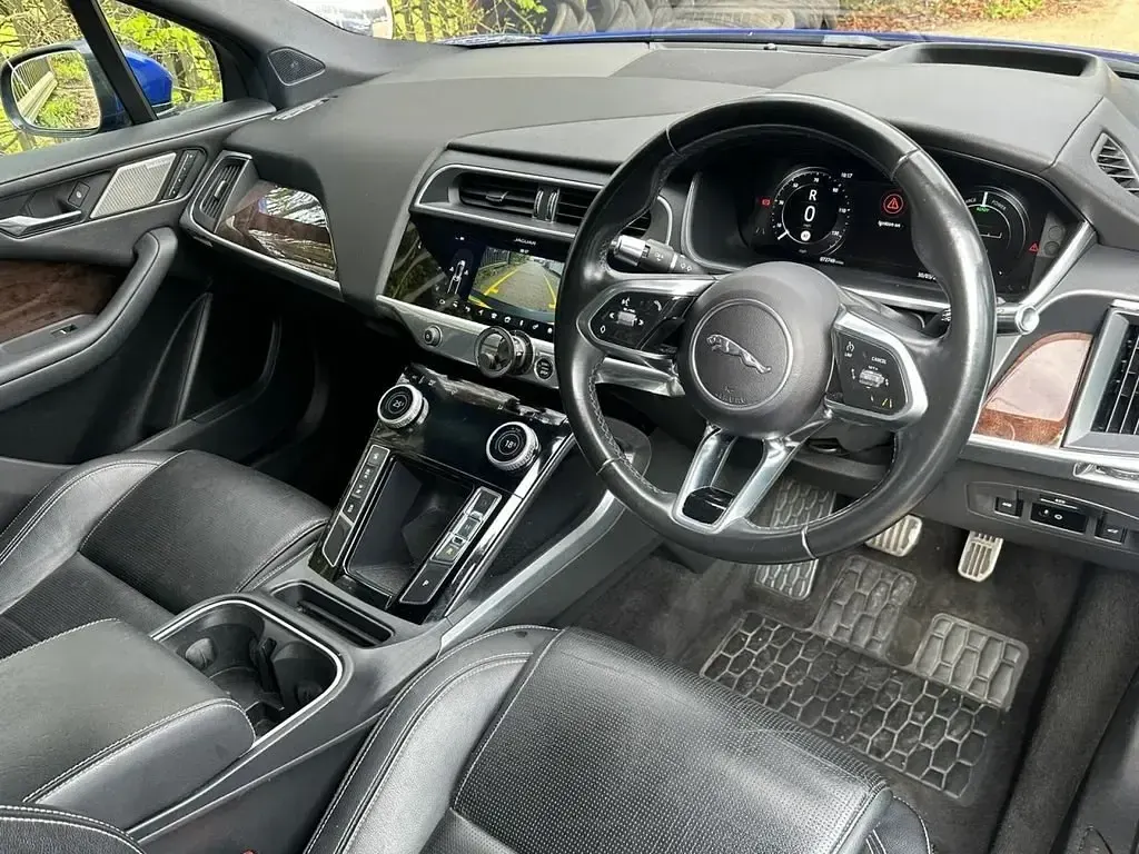 Begagnad Jaguar I-Pace SE 294 kW (400 HK) 2018 Blå SUV