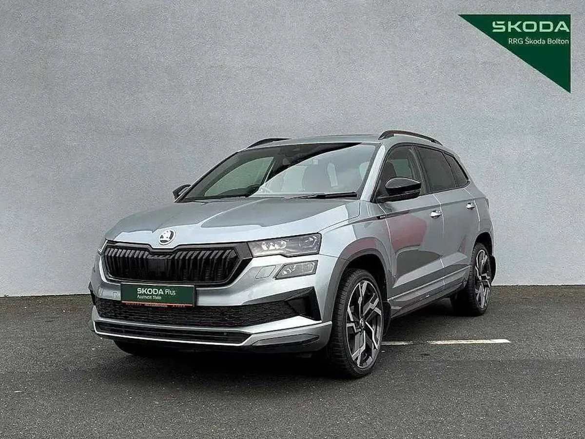 Used Skoda Karoq SportLine 150 HP (110 kW) 2026 Smokey silver metallic SUV