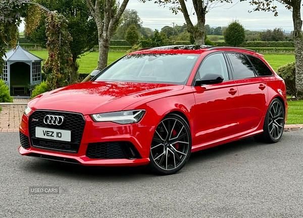 Red Used 2017 Audi RS6 Performance Estate | £45,995 (A bit pricey) - Image 1/4