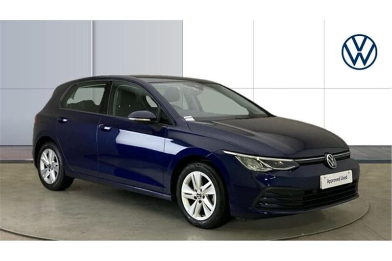 Blue Used 2021 VW Golf VIII Life Hatchback | £17,250 (Good price) - Image 1/4