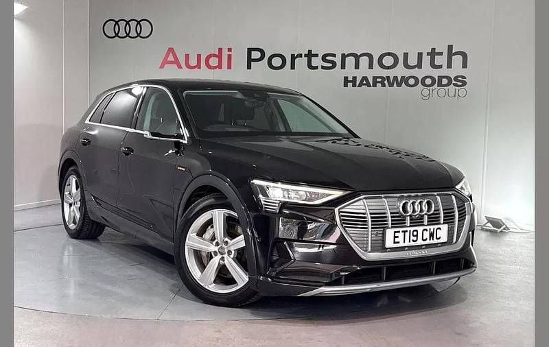 Black Used 2019 Audi e-tron Advanced SUV | £20,290 (Good price) - Image 1/4