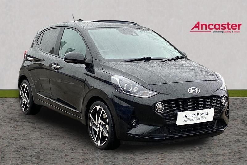 Black Used 2023 Hyundai i10 Premium Hatchback | £14,499 (Fair price) - Image 1/4
