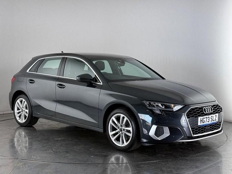 Grey Used 2023 Audi A3 Sportback e-tron Sport Sedan | £21,550 (Good price) - Image 1/3
