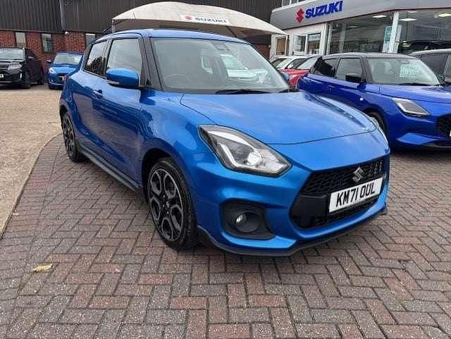 Blue Used 2021 Suzuki Swift Sport Hatchback | £12,989 (Fair price) - Image 1/4