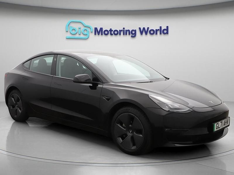 Black Used 2021 Tesla Model 3 Long Range AWD Sedan | £19,800 (Fair price) - Image 1/4