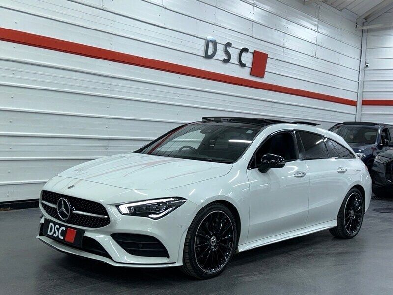 White Used 2023 Mercedes CLA180 AMG Line Premium Plus Sedan | £21,990 - Image 1/4