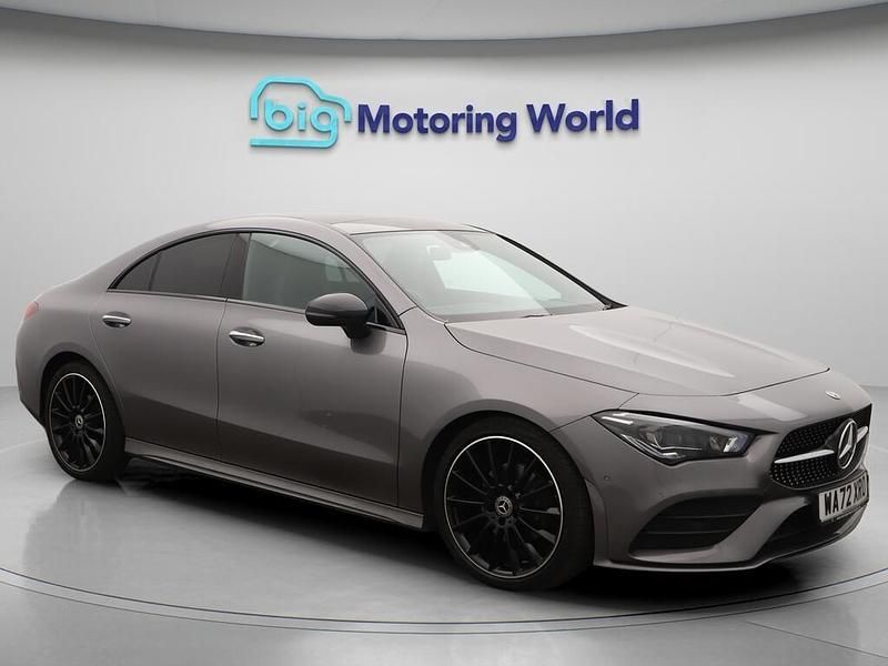 Grey Used 2022 Mercedes CLA180 AMG line Sedan | £26,100 (A bit pricey) - Image 1/4