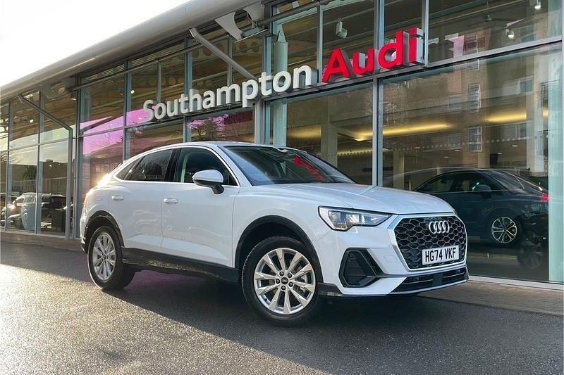 White Used 2025 Audi Q3 Sportback Sport SUV | £27,450 (Good price) - Image 1/4