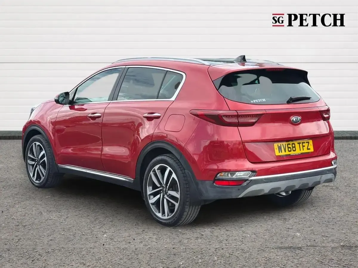 Used Kia Sportage 174 HP (127 kW) 2018 Red SUV