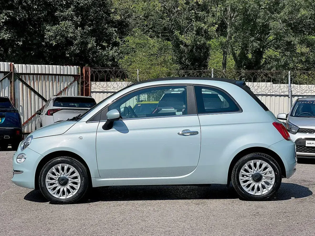 Used Fiat 500C S 70 HP (51 kW) 2023 Green Cabriolet