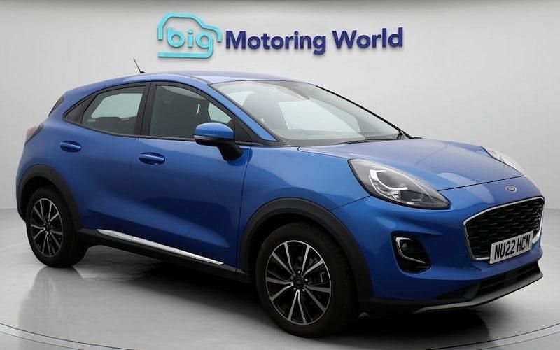 Blue Used 2022 Ford Puma Titanium Hatchback | £13,800 (Super price) - Image 1/4