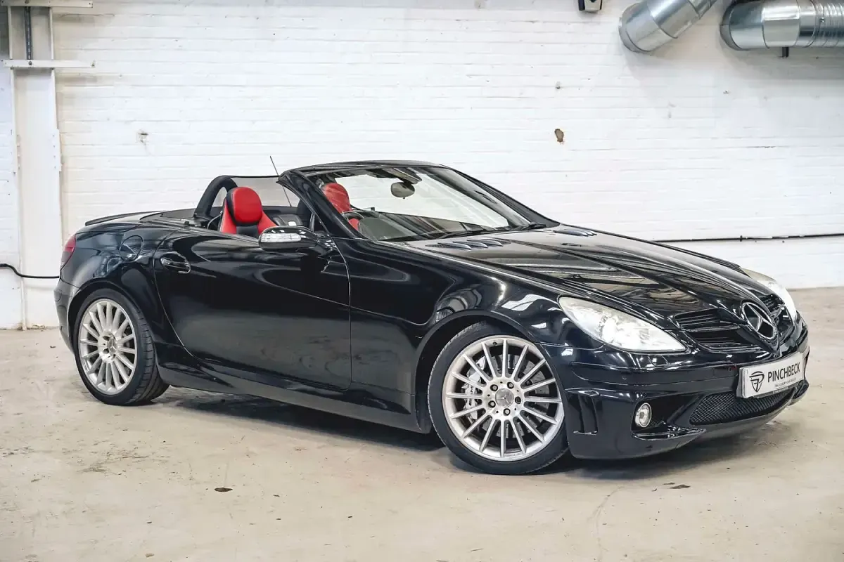 Used Mercedes SLK55 AMG AMG 2005 Black Cabriolet