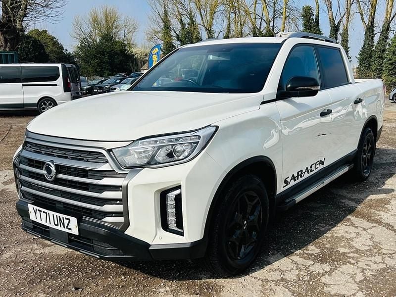 Used Ssangyong (KGM) Musso 187 HP (137 kW) 2022 White Pickup