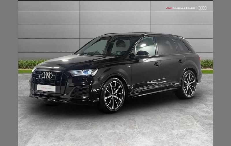 Used Audi Q7 Black Edition 334 HP (245 kW) 2022 Black SUV