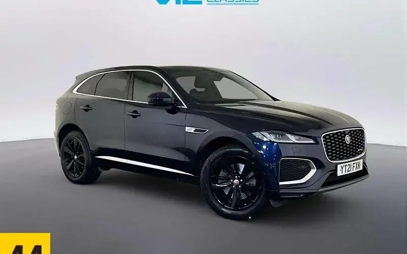 Usado Jaguar F-Pace R-Dynamic 404 HP (297 kW) 2021 Azul SUV