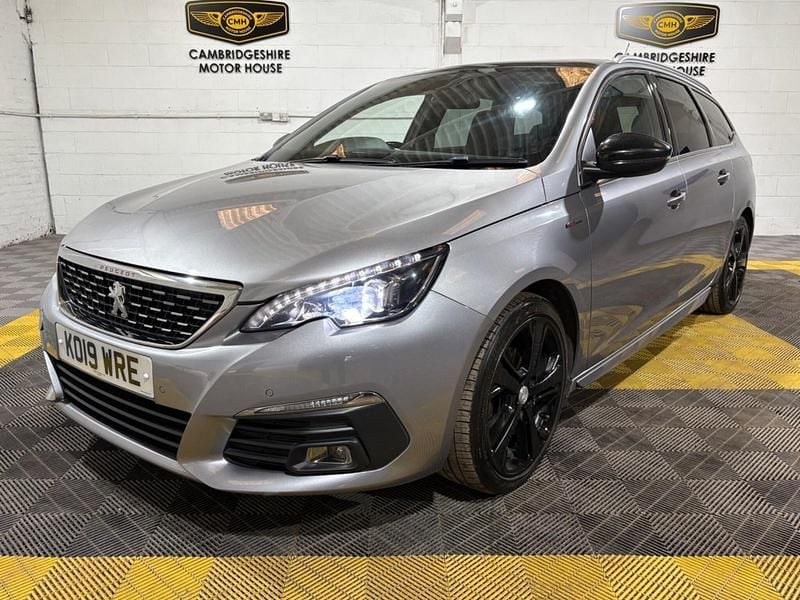 Used Peugeot 308 SW GT-line 129 HP (94 kW) 2019 Grey Estate