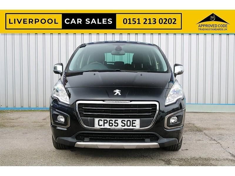 Used Peugeot 3008 Active 130 HP (95 kW) 2016 Black Hatchback