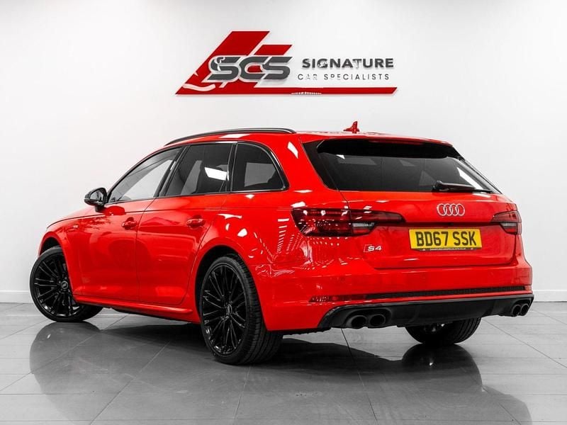 Used Audi S4 Black Edition 354 HP (260 kW) 2017 Red Estate