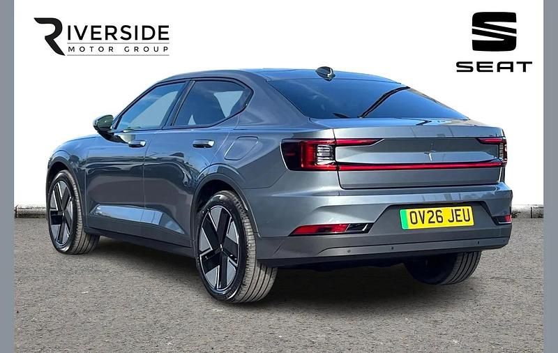 Ny Polestar 2 Long Range Single Motor 216 kW (295 HK) 2026 Grå Halvkombi